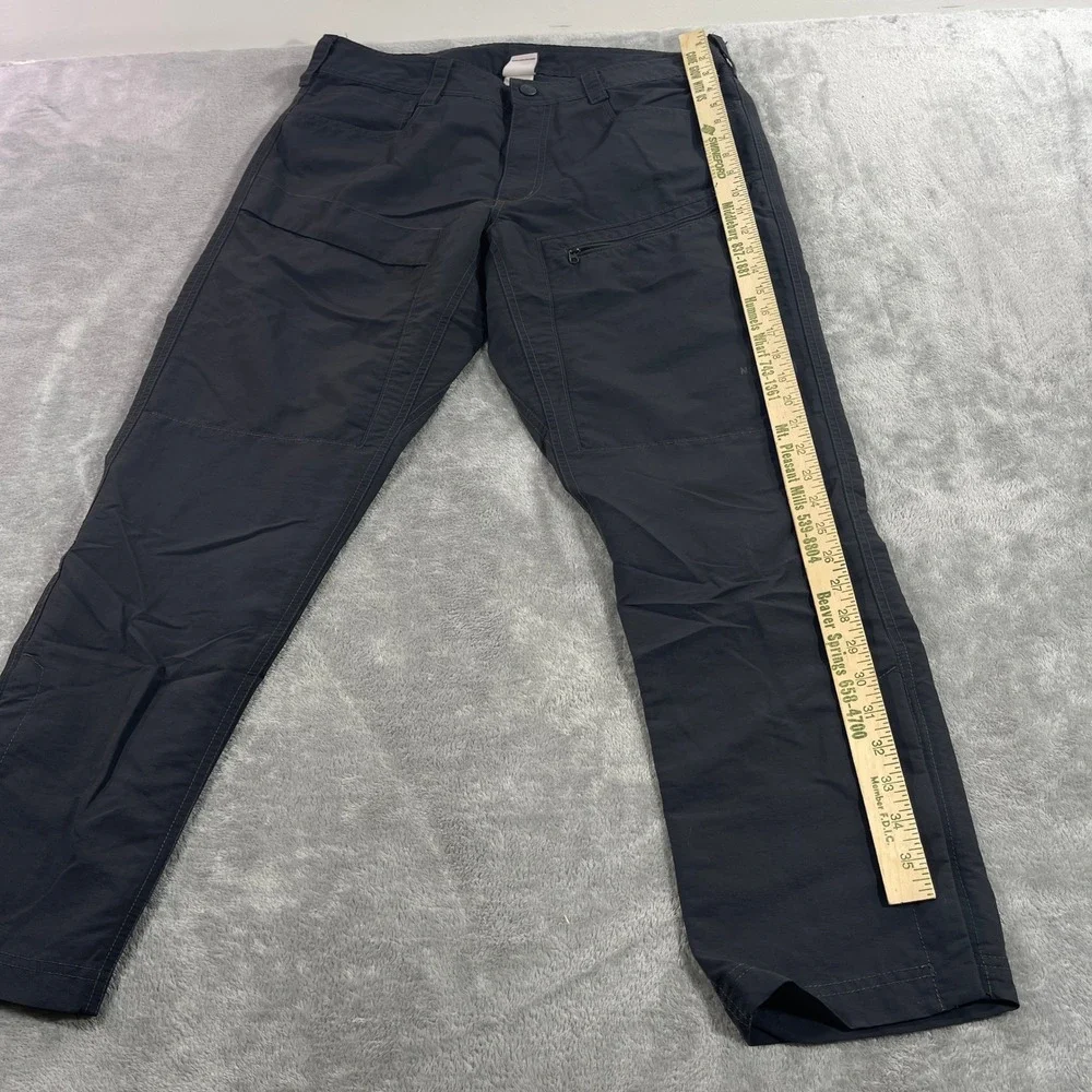The North Face‎ Hiking Pants Mens 36x28 Dark Gray Charcoal Outdoor Cargo